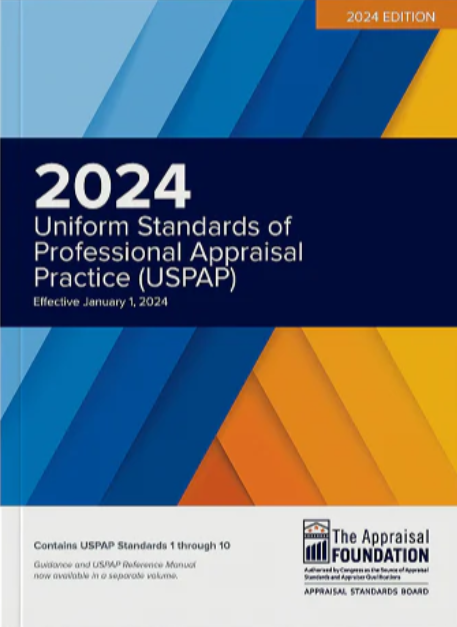 USPAP Book - Uniform Standards of Professional Appraisal Practice